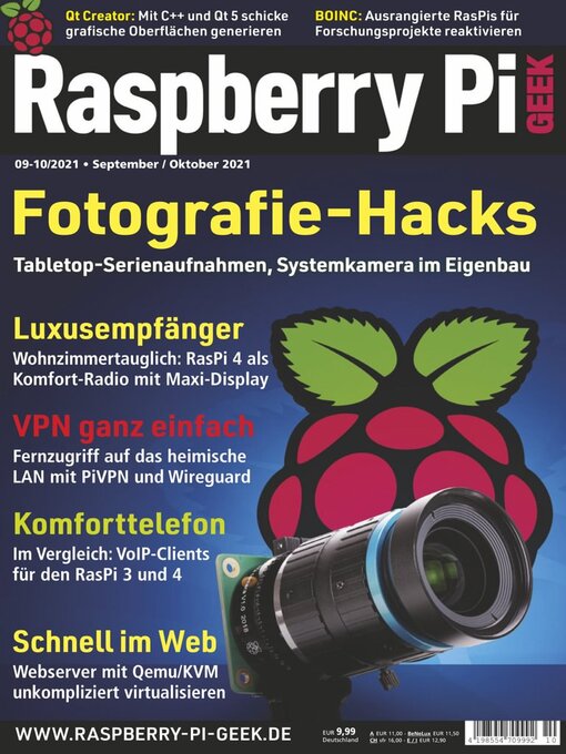 Title details for Raspberry Pi Geek by Computec Media GmbH - Available